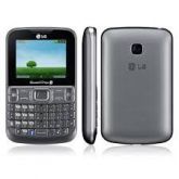 Celular Desbloqueado LG C299 Prata com Quad Chip, Teclado Qw